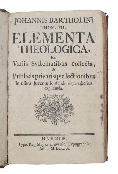 Elementa Theologica Ex Variis Systematibus…