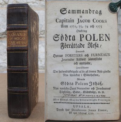 Sammandrag af Capitain Jacob Cooks åren 1772, 73,…