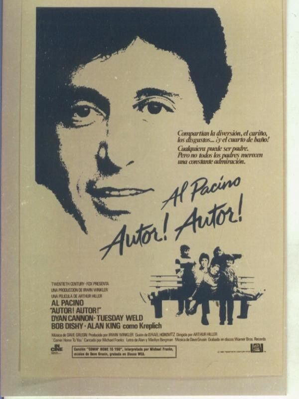 Foto cine 179: Autor, autor (Al Pacino) by Varios Biblio IE