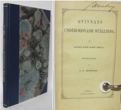 Qvinnans underordnade ställning. Öfversättning af…