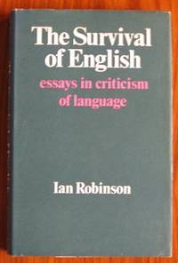 image of The Survival of English: Essays in Criticism of Language
