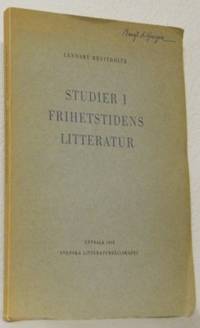 Studier i frihetstidens litteratur.