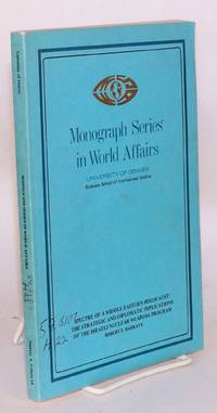 Spectre of a Middle Eastern Holocaust: The Strategic and Diplomatic Implications of the Israeli Nuclear Weapons Program by Harkavy, Robert E - 1977