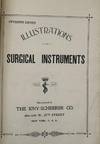illustrations of surgical instruments manufactured by the kny-scheerer co. Fifteenth Edition