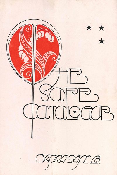 Seven Illustrated Catalogs and Brochures for Japanese Safes