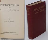 cover of Pieces with Pep; for commencement and the whole year