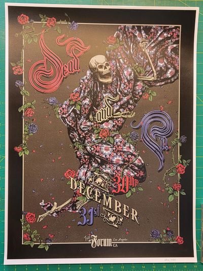 Dead and Company - 2015 - Fall Tour - Poster - Los Angeles, CA Forum Dec 30, 2015