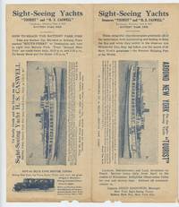 cover of New York Sight-Seeing Yachts flyer