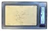 Signed Index Card