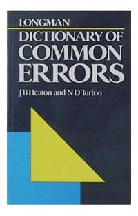 Longman Dictionary of Common Errors