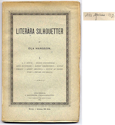 Literära silhouetter. I.