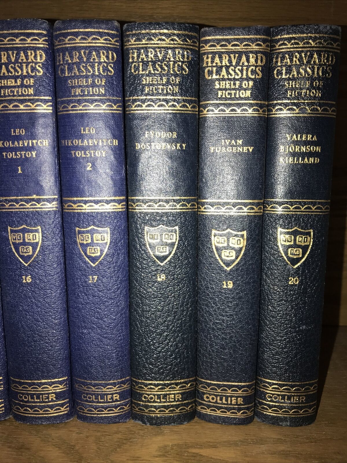 THE HARVARD CLASSICS 20巻 Harvard Classics Shelf of Fiction (Volumes 1-20: complete