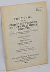 Protocol for the Pacific settlement of international disputes; adopted by the Fifth Assembly of the League of Nations October 2nd, 1924: commentary on the protocol prepared in collaboration with Dr. James T. Shotwell; with appendix containing the covenant of the League of Nations; pamphlet no. 29