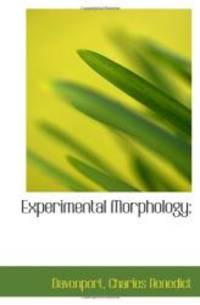 Experimental Morphology;