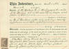 Lease Of Two Story Brick Building Situated on Southwest Corner of Capital & Branciforte in Vallejo, CA by Gorham from Rutan and the Mosleys. Contract began April 1, 1901