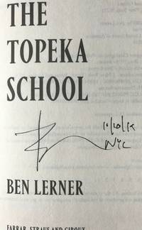 THE TOPEKA SCHOOL (SIGNED, DATED & NYC)