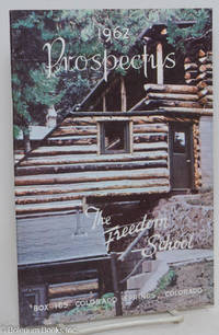 cover of 1962 Prospectus: The Freedom School