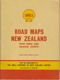 image of Shell Road Maps, New Zealand, With Index and Mileage Charts
