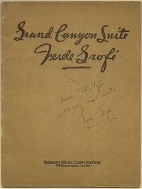 Grand Canyon Suite (for Piano) (1932) (Signed)