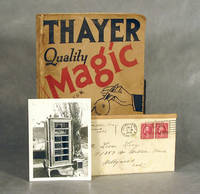 Thayer’s Catalogue Of Quality Magic No. 7, Plus Associated Ephemera (Former Copy Of Vaudeville Magician "The Great Leon" ) by F.G Thayer - 1928 - from AARDWOLF Fine Books (SKU: 6137)