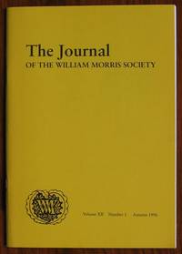 The Journal of the William Morris Society Volume XII Number 1 Autumn 1996 by Salmon, Nicholas (editor) - 1996