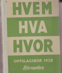 Hvem Hva Hvor 1958
