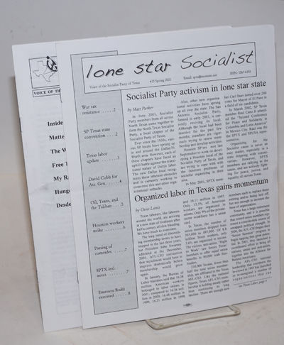 The Lone Star Socialist: voice of the Socialist Party of Texas [two issues]
