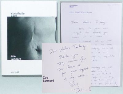 Zoe Leonard. Kunsthalle Basel 11/1997.