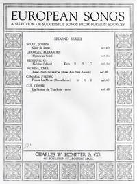 La Statue de Tsarkoie-selo - Op. 57, No. 17 [SCORE &amp; PHOTOCOPY] by Cui, Cesar Cui (music) & Alexander Pushkin (poetry) - 1927