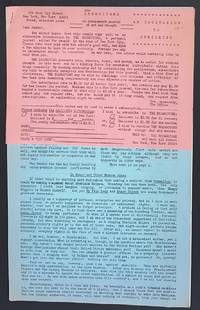 cover of The Brownstone: an independent and assertedly individual journal of commentary, news and criticism of interest to residents of New York City, published semimonthly, edited by VL Richman, and dedicated to prisons and jailers that they may continue to make anarchists of us all. Whole number 26 (March 8, 1965)