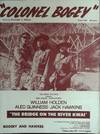 The Bridge on the River Kwai Sheet Music 1958 William Holden. Alec Guinness