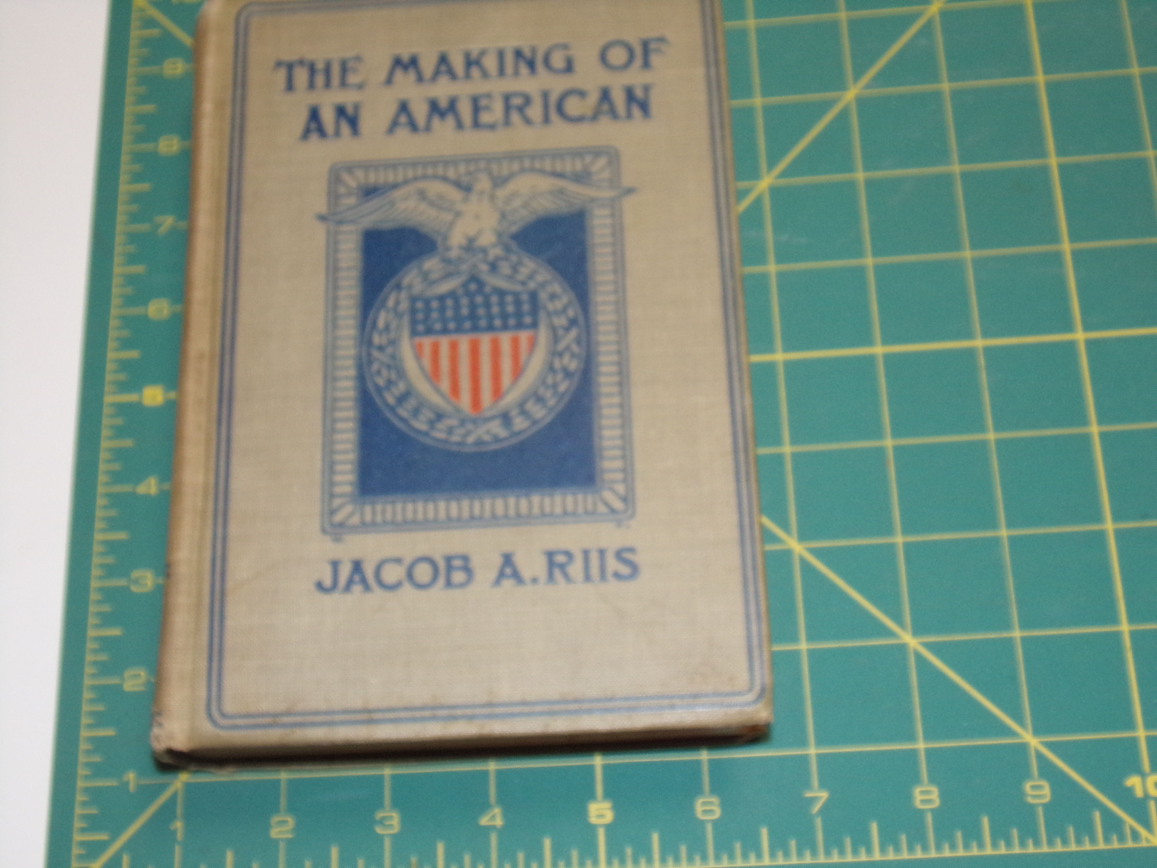 The Making of an American by Jacob A. Riis | Gray pictorial cloth