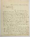 MANUSCRIPT PETITION TO GOVERNOR A. B. MOORE, URGING HIM "TO APPOINT OSMOND L. STRUDWICK OF MARENGO COUNTY 1ST, 2D, OR 3D LIEUTANANT [sic] IN SOME COMPANY OF THE REGIMENT NOW BEING ORGANIZED IN ALA-- AND IN THE EVENT YOU HAVE NOT NOW THE APPOINTING POWER REQUEST YOU TO USE YOUR INFLUENCE WITH THE SECRETARY OF WAR TO GET THE APPOINTMENT FOR HIM.