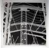 Photographic Negative of an Industrial Building Under Construction, Using Louis Eilers Hannover Trussworks; Possibly Hanover Germany Circa 1949