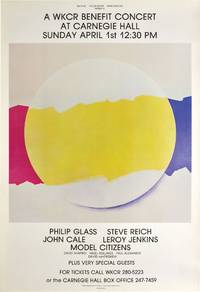 image of A WKCR benefit Concert at Carnegie Hall, April 1, 1979 (Original Poster)