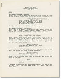 The New Adventures of Winnie the Pooh: Un-Valentine's Day (Original screenplay and two Treatment scripts for the 1989 television episode)