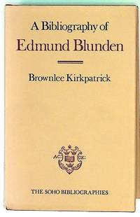 A bibliography of Edmund Blunden