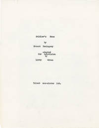 Soldier's Home (Original screenplay for an unproduced television episode)