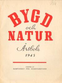 Bygd och natur. Häfte 2, 1945.
