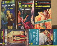 &quot;SUMURU&quot; COMPLETE 5-VOLUME SERIES:  Nude in Mink (aka Sins of Sumuru) / Sumuru (aka The Slaves of Sumuru) / The Fire Goddess (aka Virgin in Flames) / Return of Sumuru (aka Sand and Satin) / Sinister Madonna by Rohmer, Sax