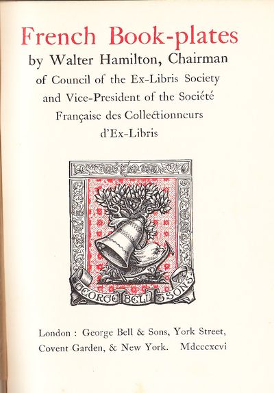 French Book-plates. [2nd enlarged edition].