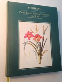 Pierre-Joseph Redoute&#039;s Les Liliacees.  The Empress Josephine&#039;s Copy with the Original Drawings and the Text on Vellum The Property of a Private Trust by [Sotheby's]