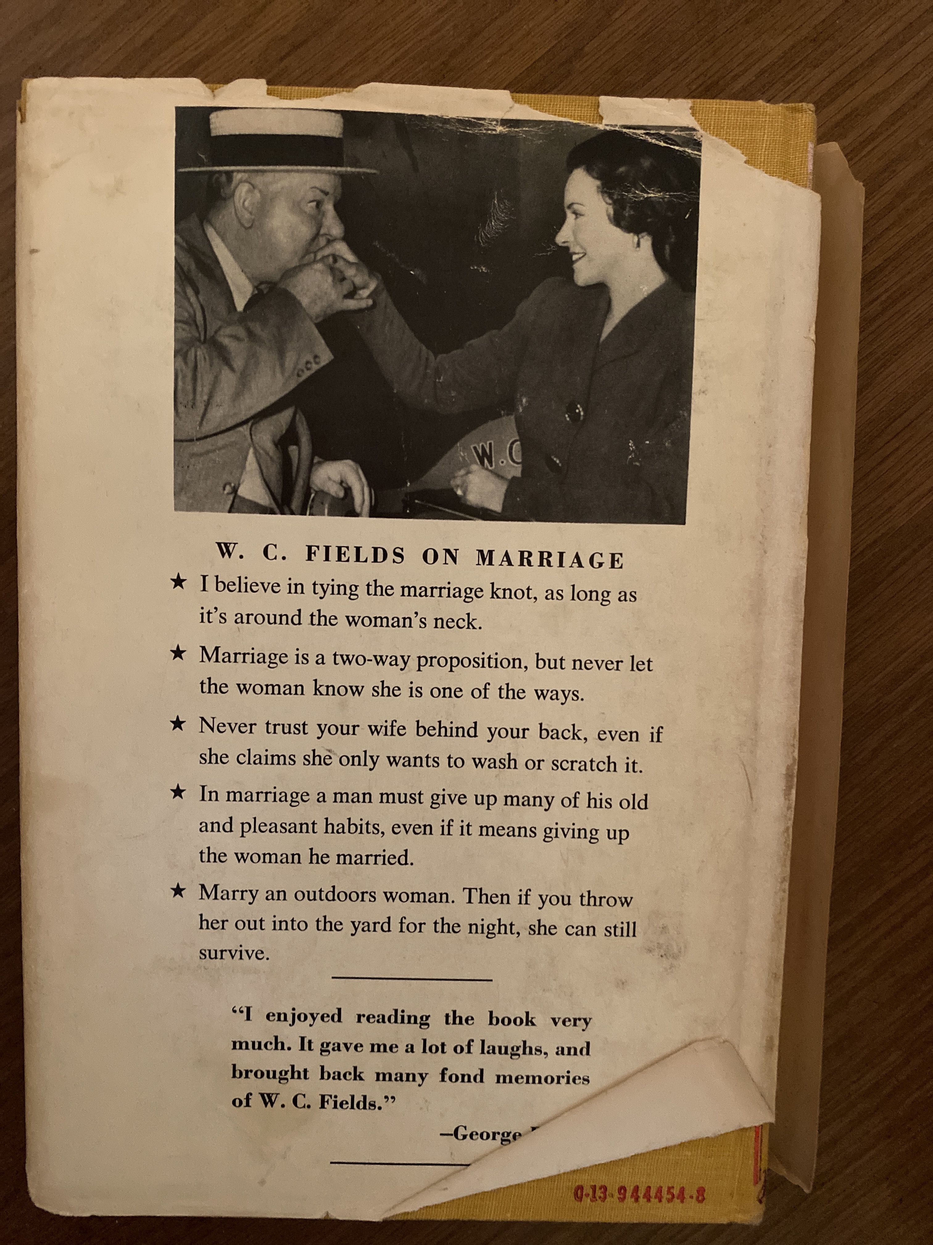 W. C. Fields \u0026 Me (1972) (Signed), image size:3024x4032