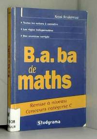 B.A. BA de maths : Catégorie C
