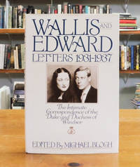image of Wallis and Edward: Letters 1931-1937