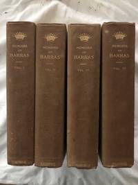 Memoirs of Barras Member of the Directorate (4 volumes) by Barras, Paul ; Duruy, George, (ed.) ; Roche, C.E.(translator) - 1895