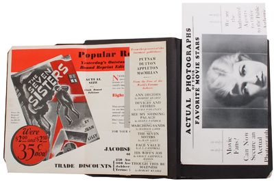 [Collection of Promotional Ephemera for Movie Book Publishers]