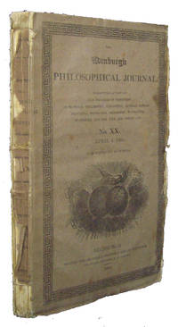 PHOTOELASTIC EFFECT: &quot;On a New Species of Double Refraction, Accompanying a Remarkable Structure in Analcime&quot; (The Edinburgh Philosophical Journal, No. XX, pp. 255-259) by Brewster, David - 1824