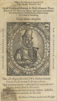 Half-length woodcut portrait, ca. 1612 by MANCINUS, Thomas  1550-1611/12