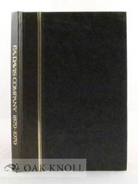 F.A. DAVIS COMPANY, 1879-1979, A VERY PERSONAL ACCOUNT